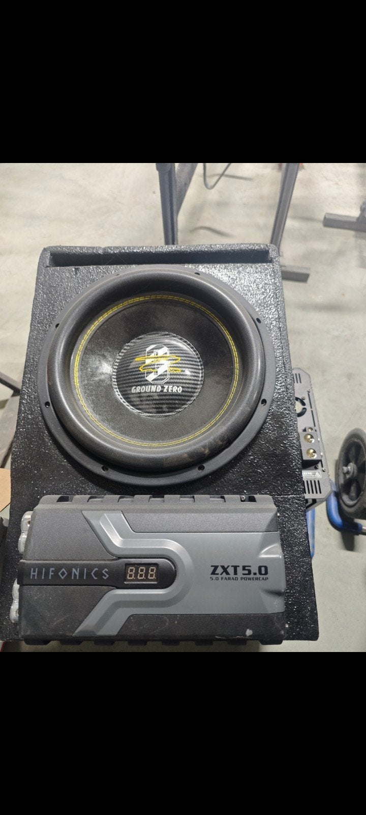 Ground Zero subwoofer, Auto diversen, Ophalen