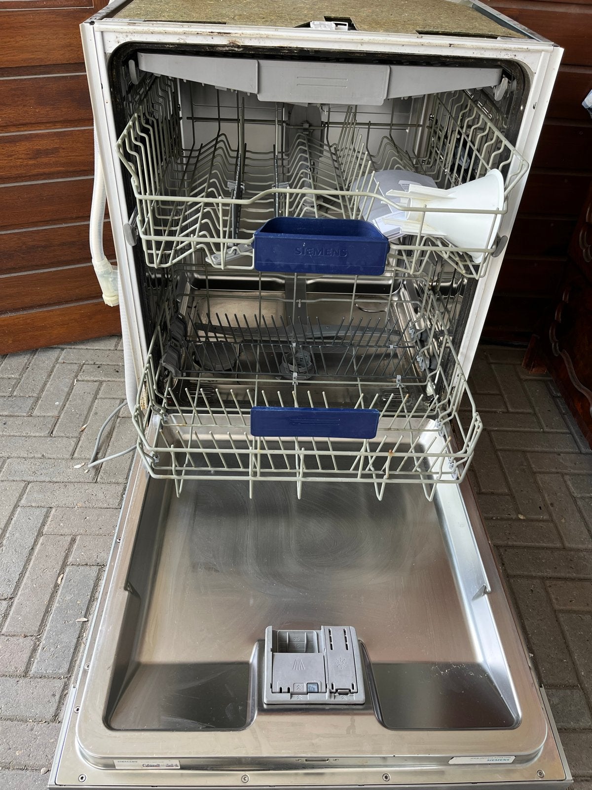 Siemens inbouw vaatwasser met gebruikerssporen te koop, Ophalen, Gebruikt, 60 cm of meer, Eco programma