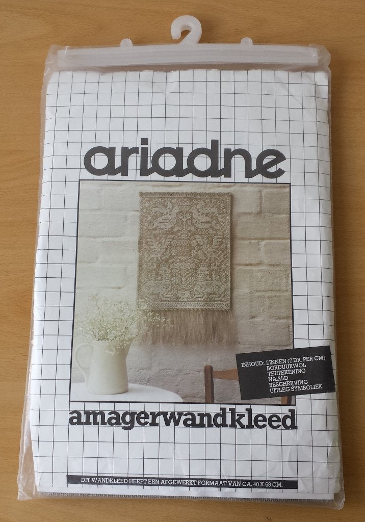 Ariadne Amagerwandkleed Pakket - jaren 80, Nieuw, Ophalen of Verzenden, Handborduren, Ariadne