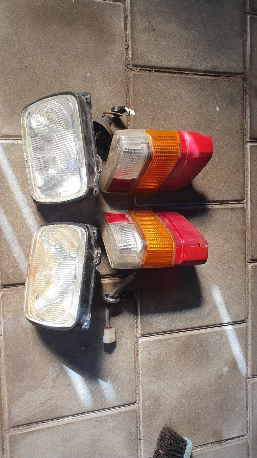 Subaru Mini Jumbo Koplampen en achterlichten, Auto-onderdelen, Ophalen of Verzenden, Gebruikt, Subaru