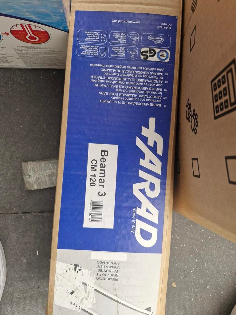 Farad Beamar 3 Dakdragers - 120 cm, Auto diversen, Dakdragers, Gebruikt, Ophalen