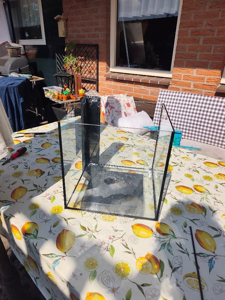 Aquarium 20liter, Ophalen, Pomp, Gebruikt, Leeg aquarium