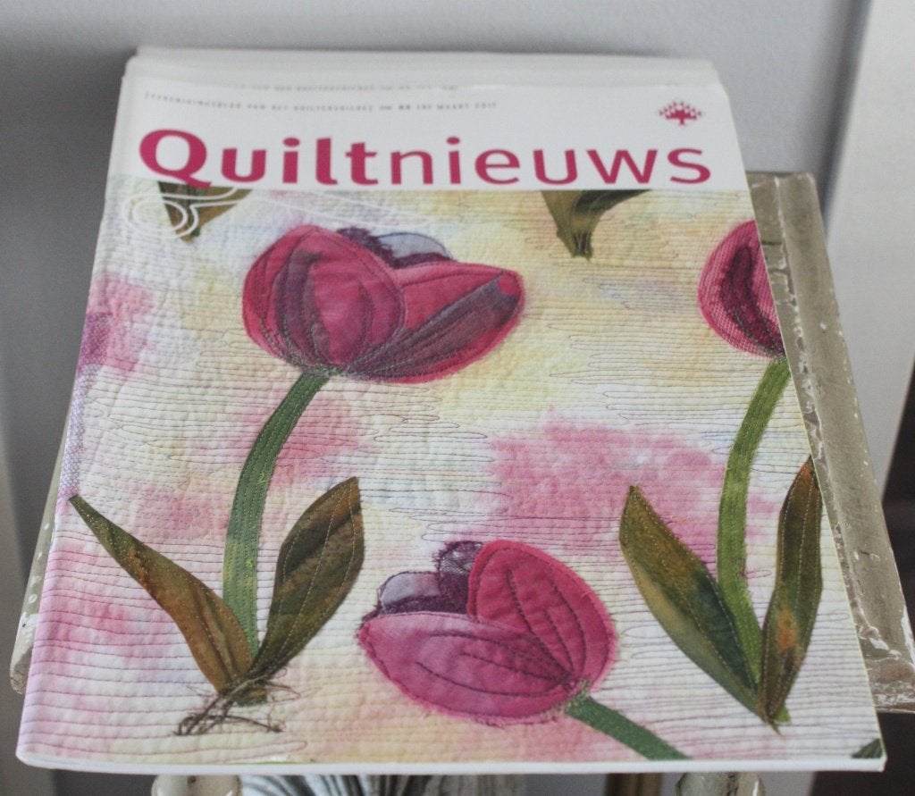 quiltnieuws 2017, Ophalen of Verzenden, Gebruikt, Overige typen