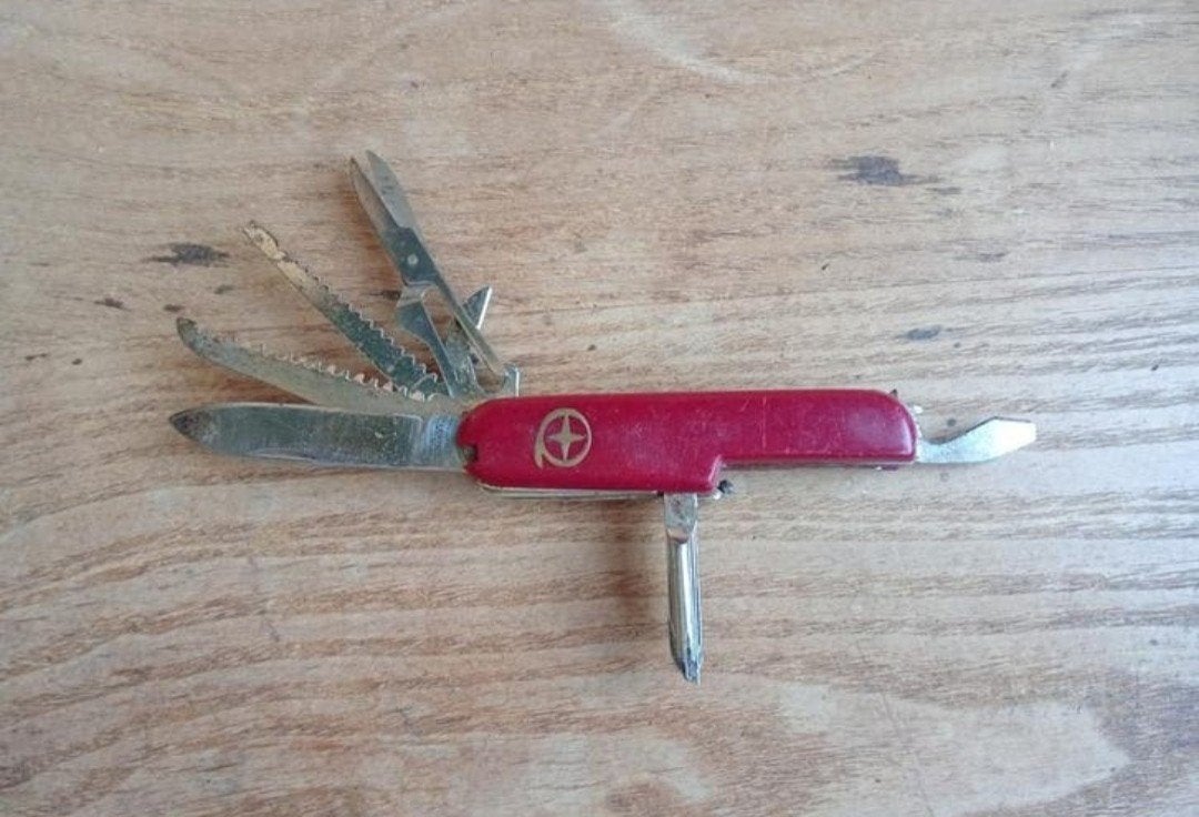 Zakmes 10 delig, Ophalen of Verzenden, Gebruikt