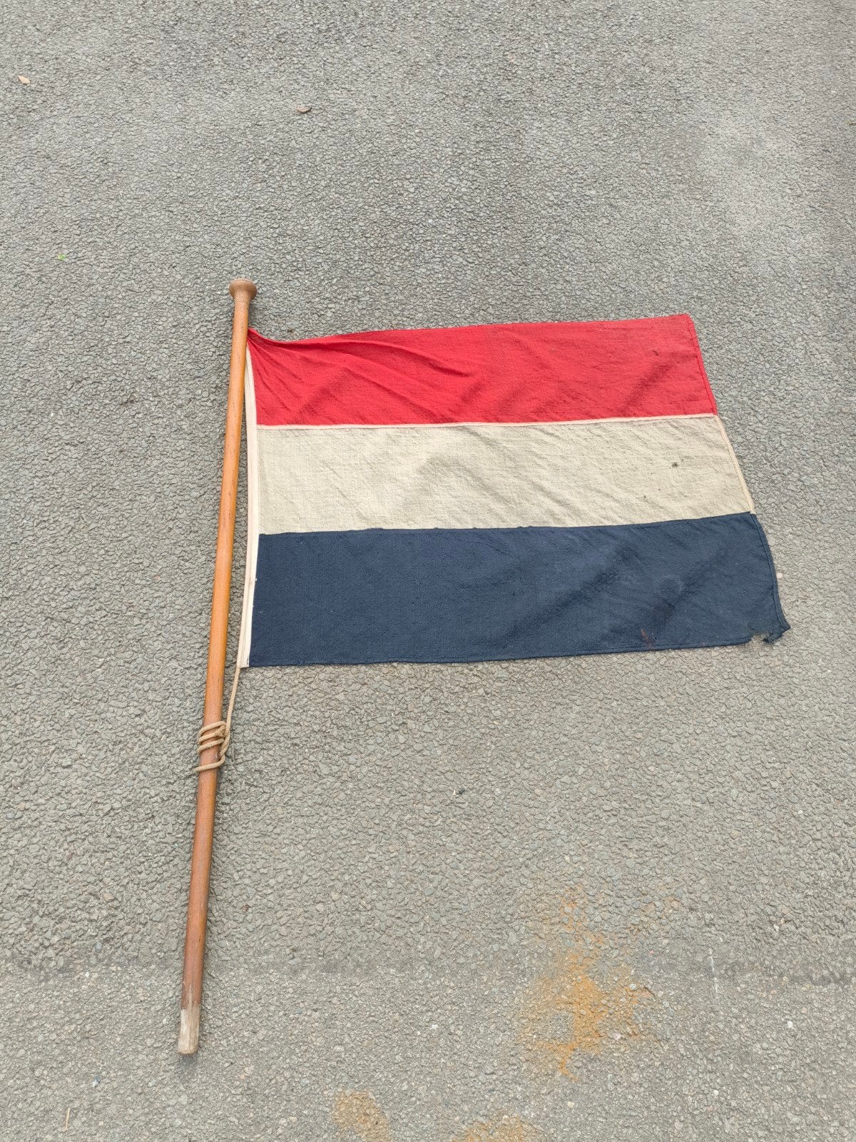 Nederlandse vlag WW2 /bootvlag, Ophalen of Verzenden, Nederland, Embleem of Badge