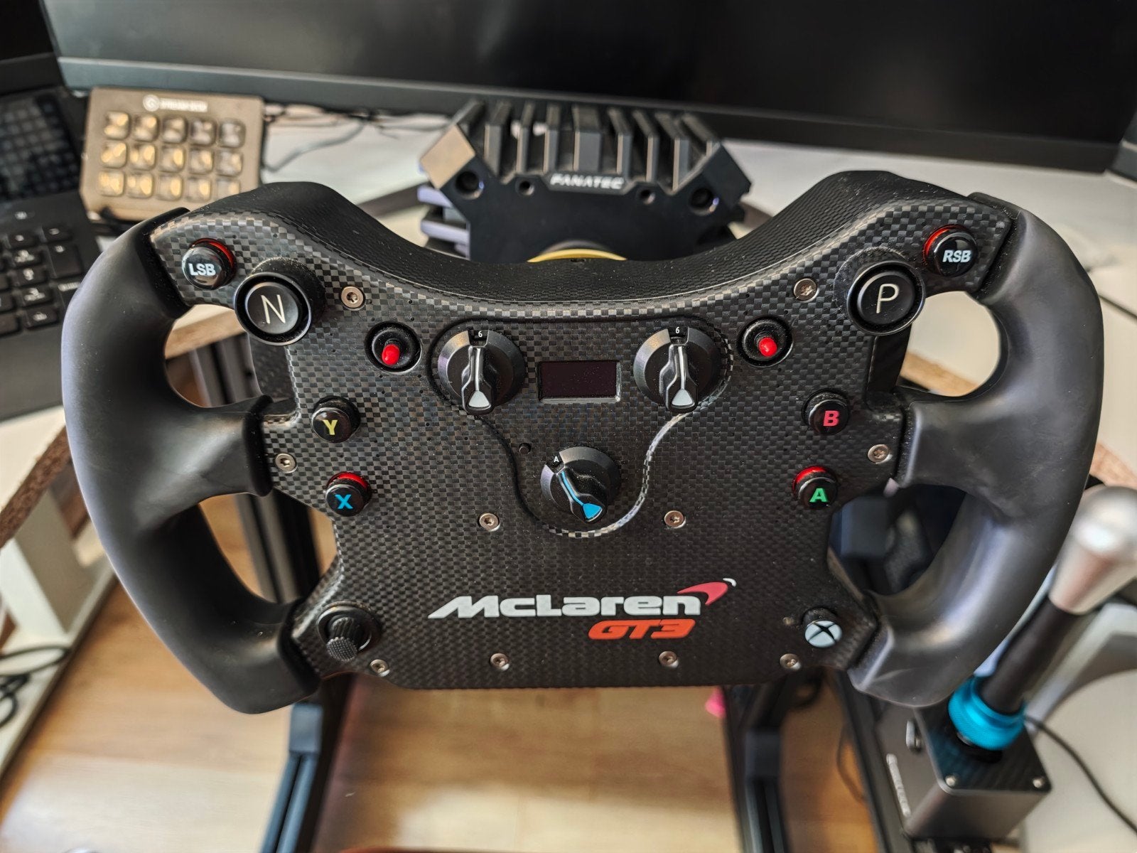 Fanatec McLaren GT3 V2 stuur QR2 Pro MPM, Ophalen of Verzenden, Zo goed als nieuw