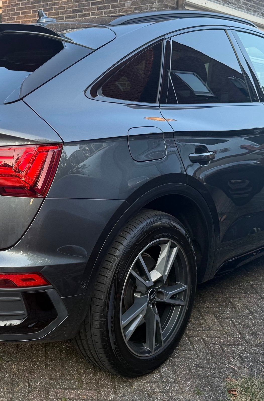 Originele Audi Q5 19 inch velgen met  banden, Auto-onderdelen, Gebruikt, Banden en Velgen, 235 mm, Personenwagen