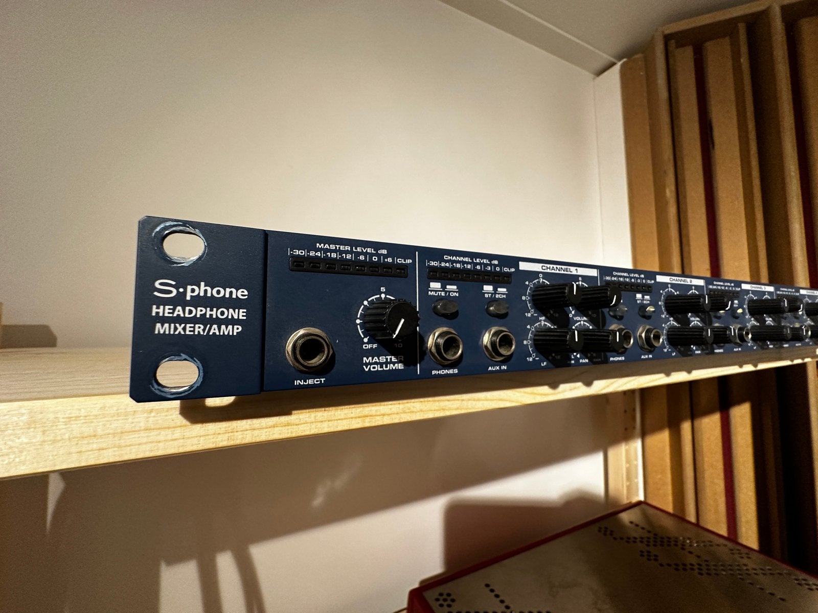 Samson S-phone I 4-kanaals koptelefoon versterker, Ophalen of Verzenden, Gebruikt, Audio