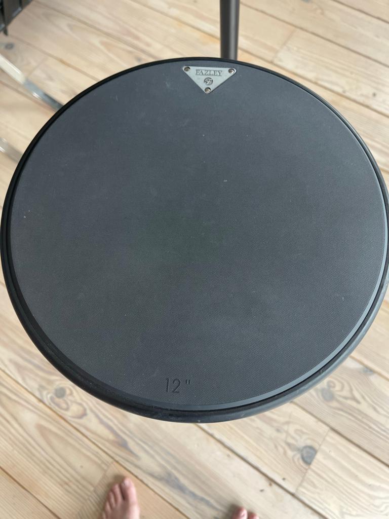 Fazley 12" oefenpad met standaard, Muziek en Instrumenten, Drumstellen en Slagwerk, Ophalen, Gebruikt, Overige merken