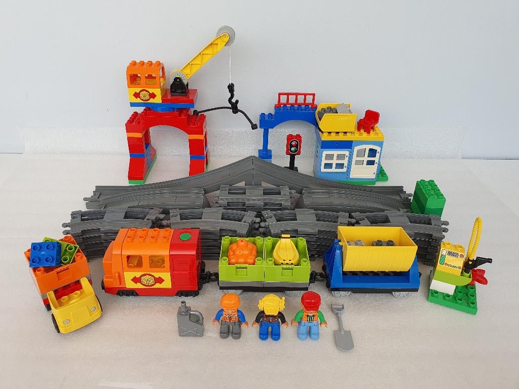 Lego Duplo 10508: Luxe Treinset, Kinderen en Baby's, Speelgoed | Duplo en Lego, Ophalen of Verzenden, Gebruikt, Duplo