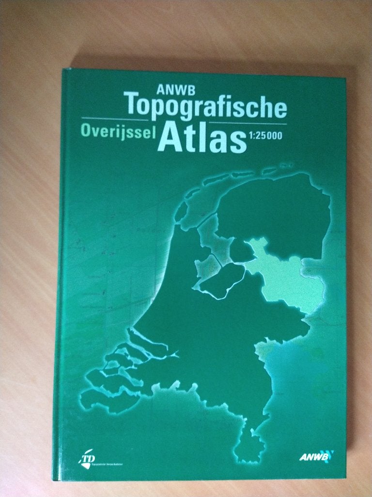 ANWB Topografische atlas Overijssel 1:25000, Boeken, 2000 tot heden, Ophalen of Verzenden, Nederland, Landkaart