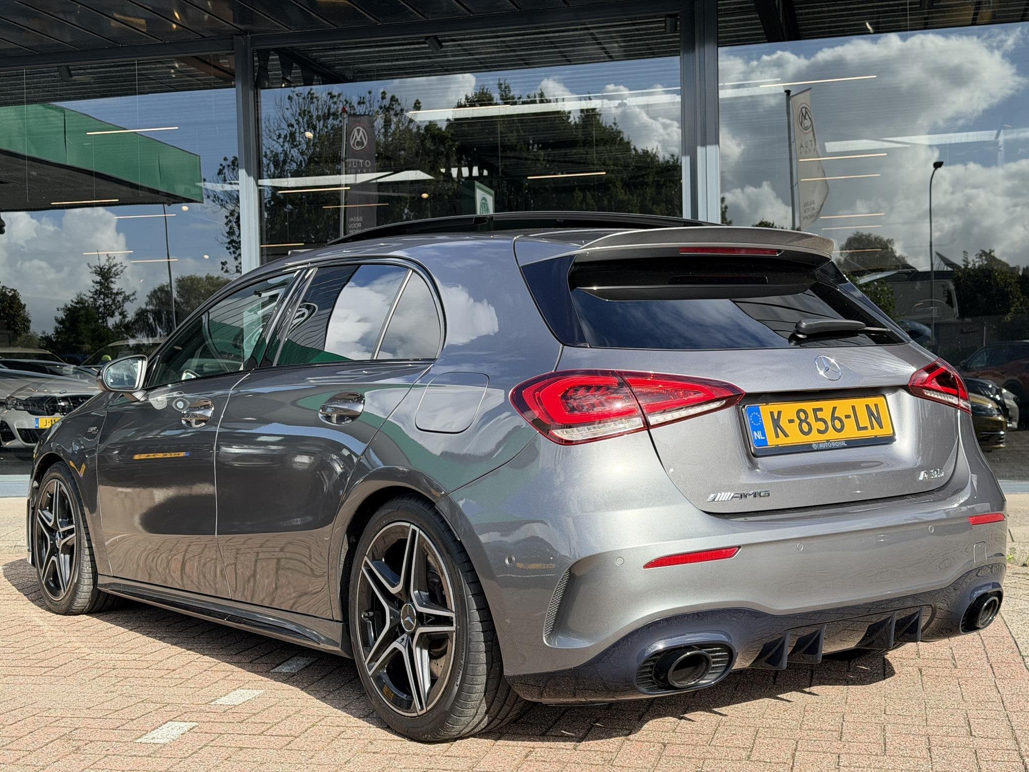 Mercedes-Benz A-klasse AMG 35 4MATIC Premium PANORAMADAK | S, Automaat, Euro 6, 4 cilinders, Leder en Stof