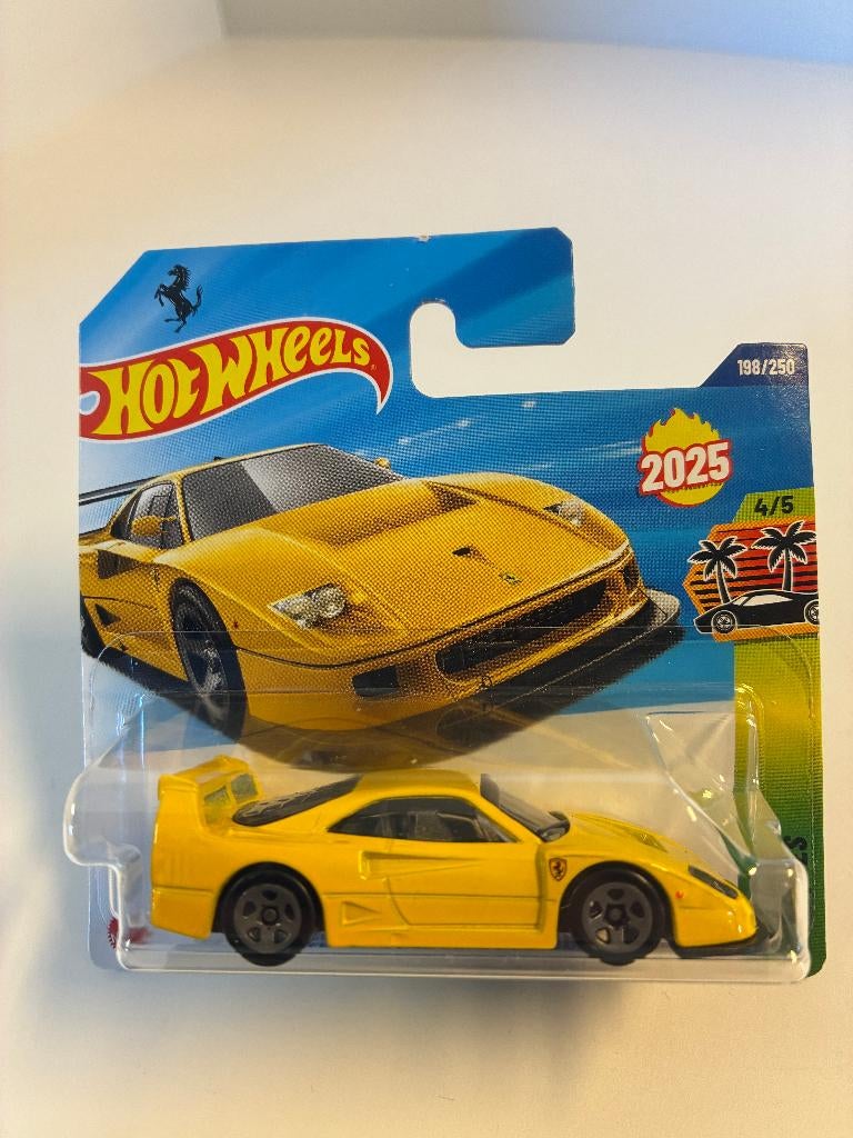 89607: Ferrari F40 Competizione - Hot Wheels, Nieuw, Ophalen of Verzenden, Gondel 1, 1186MJ Amstelveen, Service.nl@mattel.com