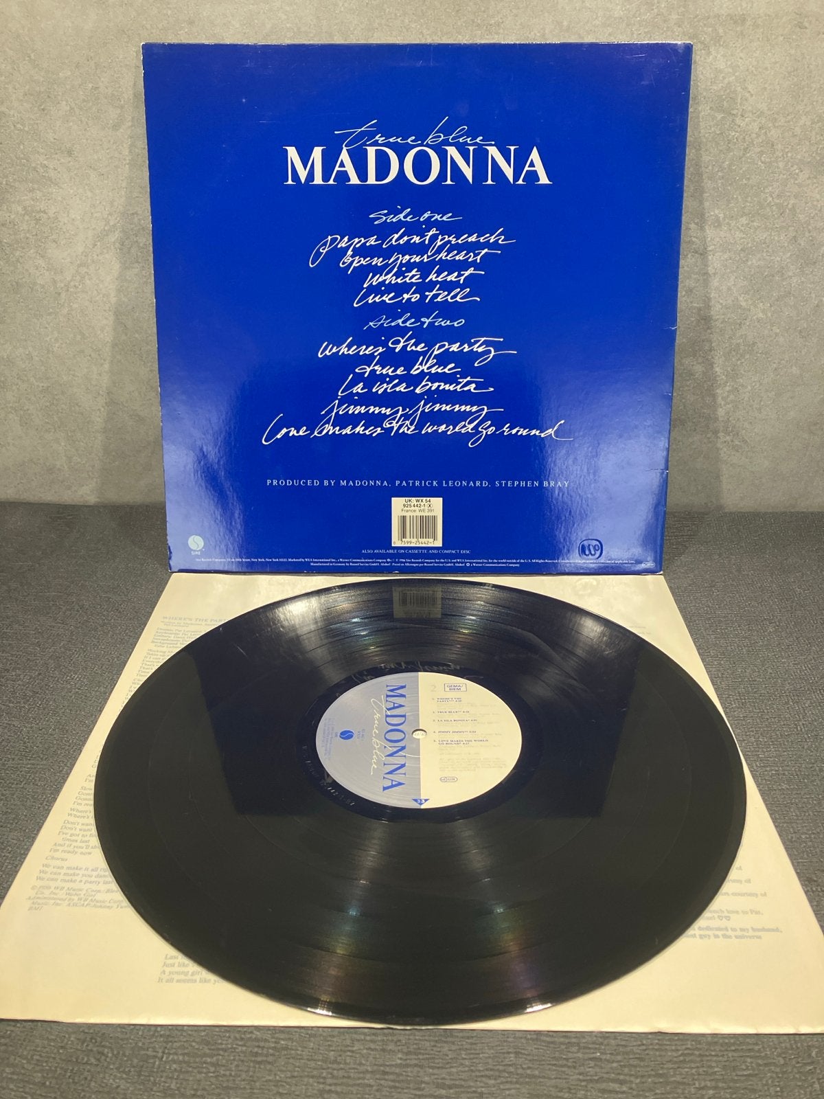 Madonna - True Blue, LP, Gebruikt, Pop, Originele persing