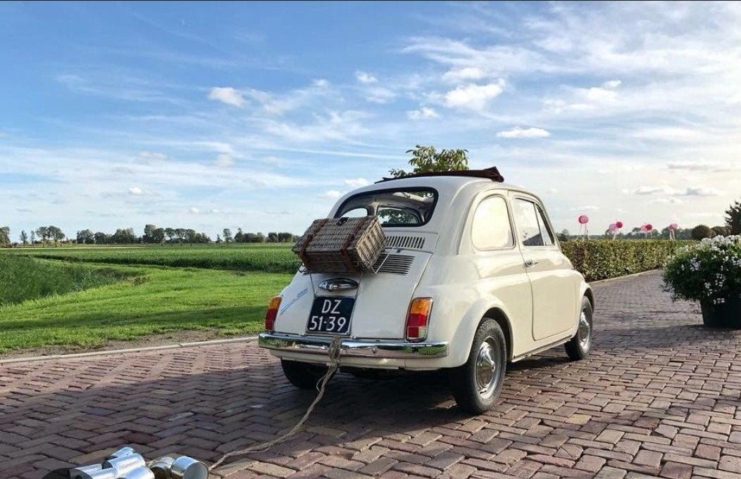 Gezocht Fiat 500 oldtimer te huur, Ophalen, Geboorte of Huwelijk