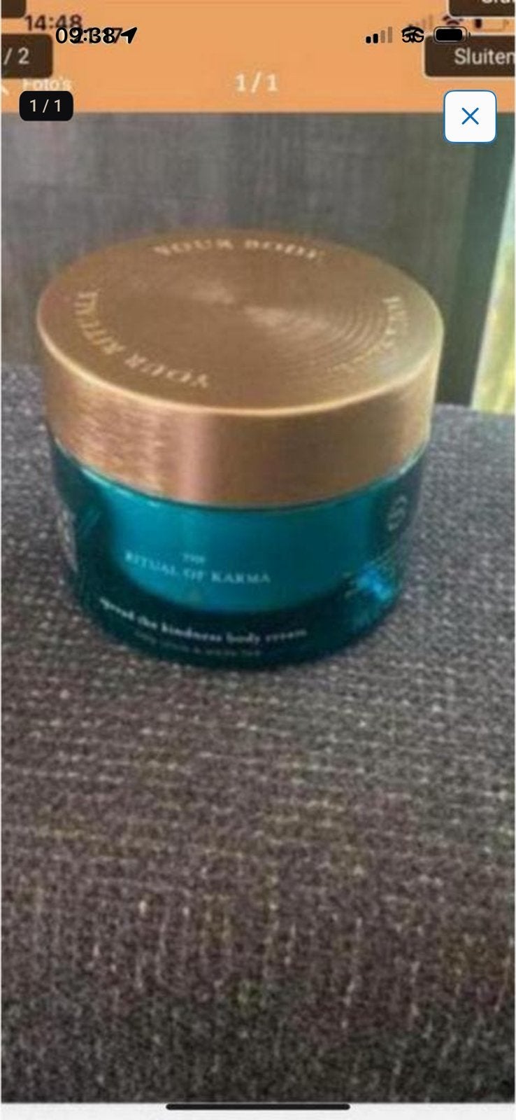Rituals Karma Body Cream, Ophalen of Verzenden, Nieuw, Bodylotion, Crème of Olie