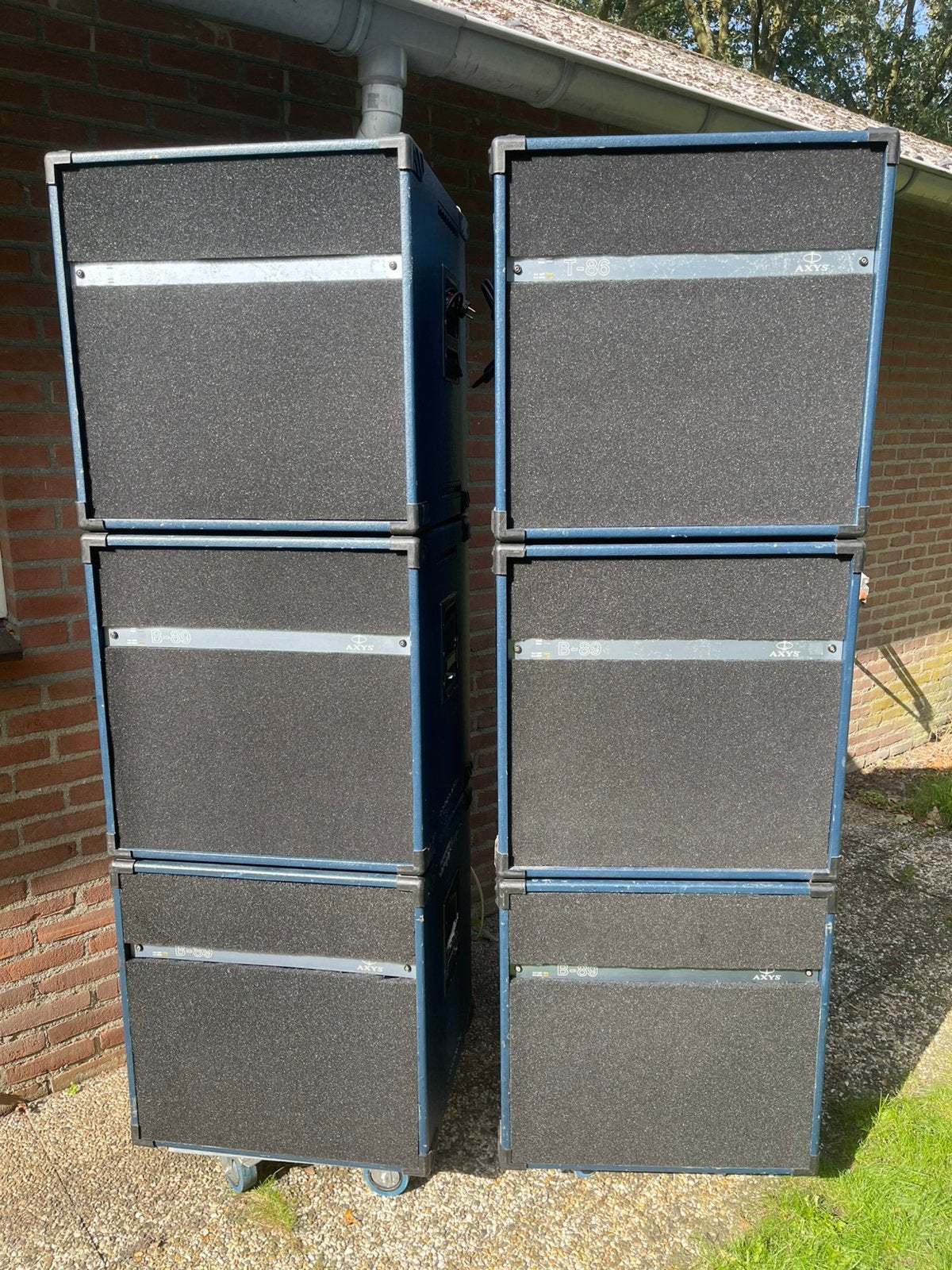Duran Audio Axys set 4x B-89 & 2x T-86 Beyma, RCF & BMS, Audio, Tv en Foto, Ophalen, Zo goed als nieuw, Overige merken