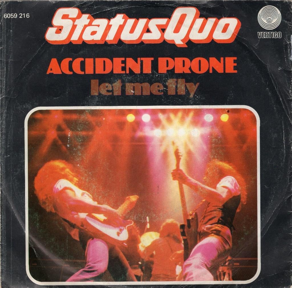 STATUS QUO  -  Accident prone, Cd's en Dvd's, Vinyl Singles, Gebruikt, Pop, Ophalen of Verzenden