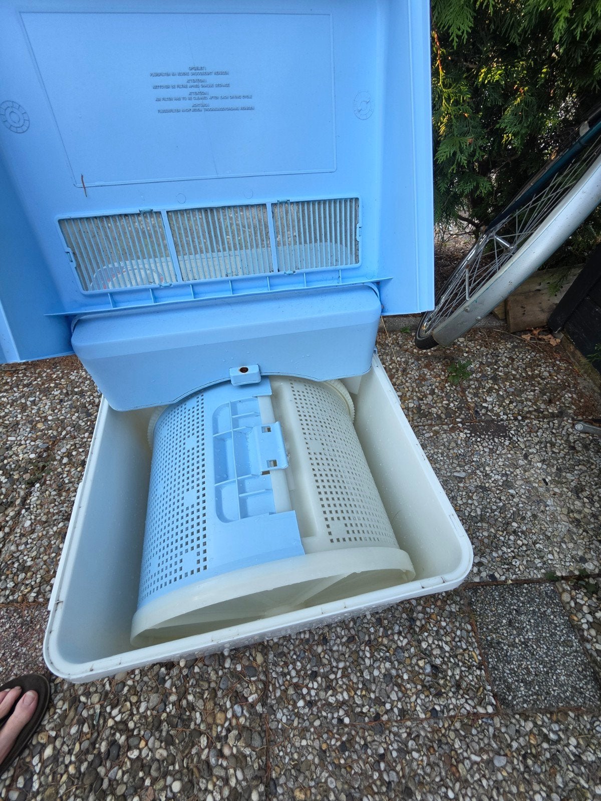 Draagbare mini-wasmachine Sirocco Domo, Caravans en Kamperen, Ophalen, Gebruikt