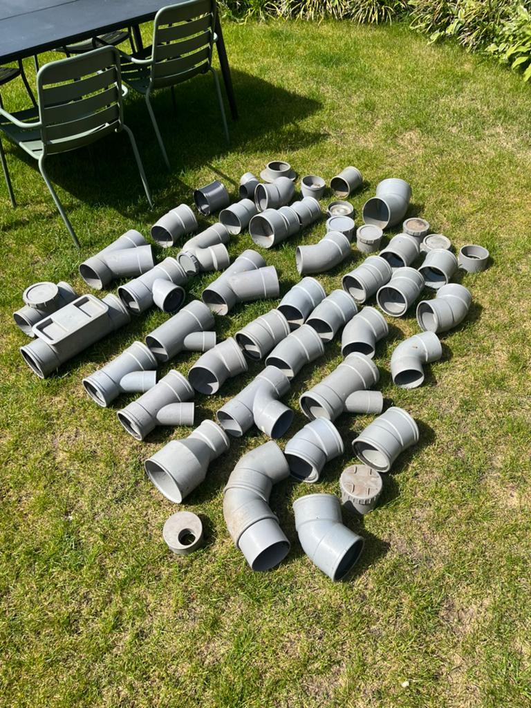 Afvoer materiaal 110mm, Ophalen, Afvoer, Pvc, Zo goed als nieuw