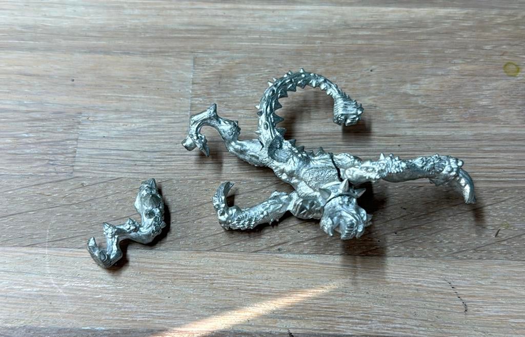 Warhammer Scyla Anfingrimm (metal), Hobby en Vrije tijd, Wargaming, Ophalen of Verzenden, Zo goed als nieuw, Warhammer