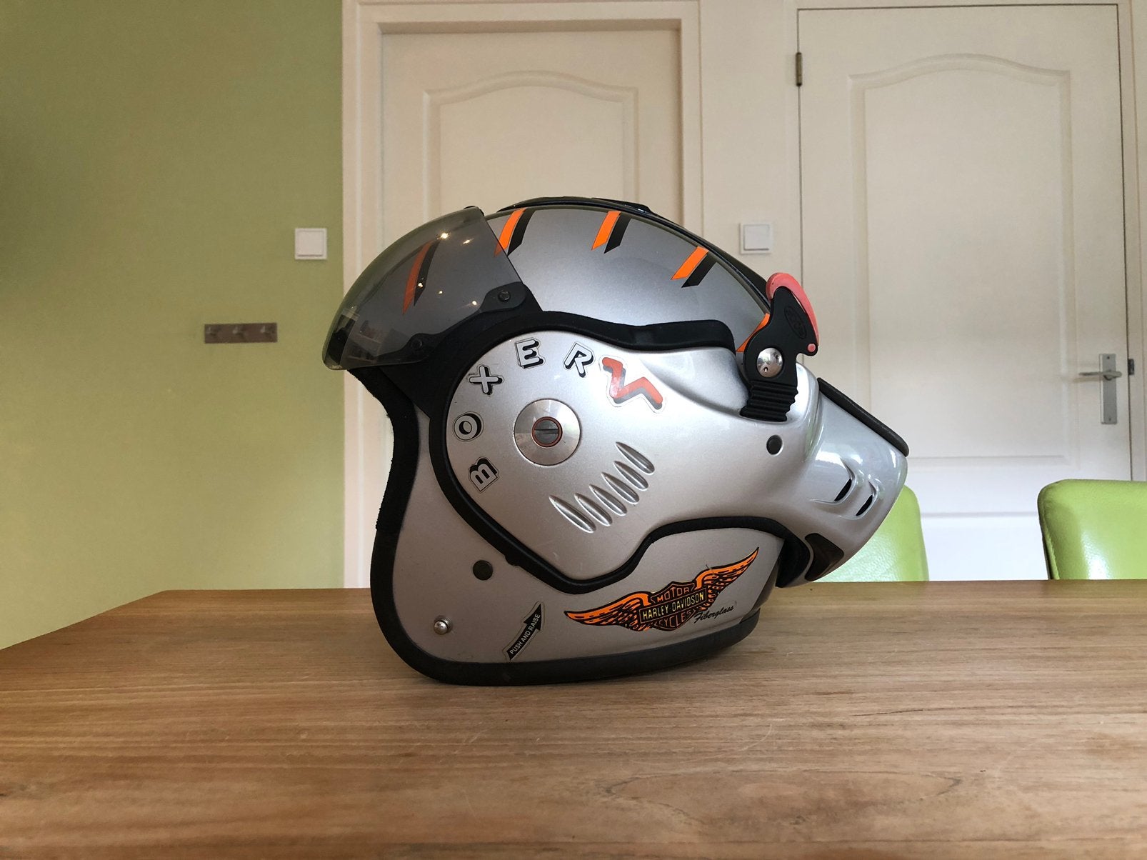 Roof Boxer - S, Motoren, Kleding | Motorhelmen, Overige merken, Systeemhelm, Ophalen of Verzenden, S
