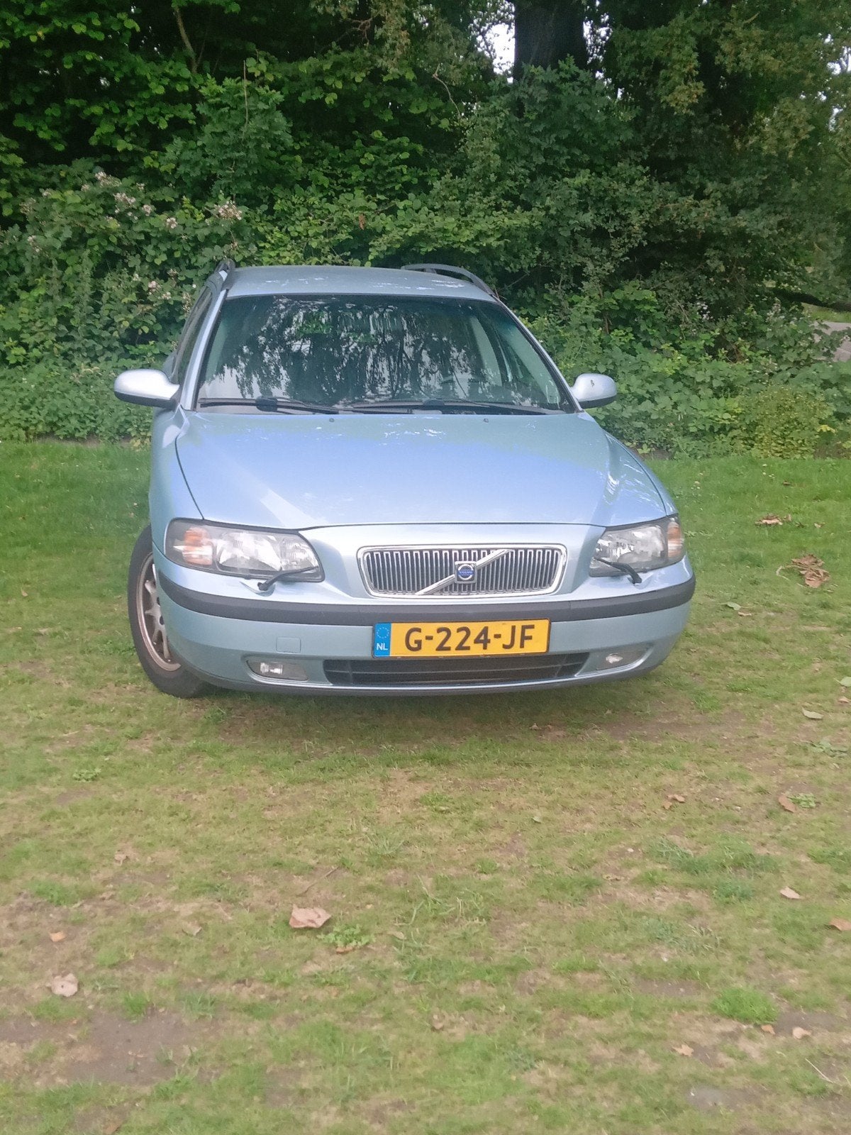 Volvo V70 2.4 170PK AUT 2000 Blauw, Auto's, 1800 kg, Blauw, Stationwagon, 2435 cc