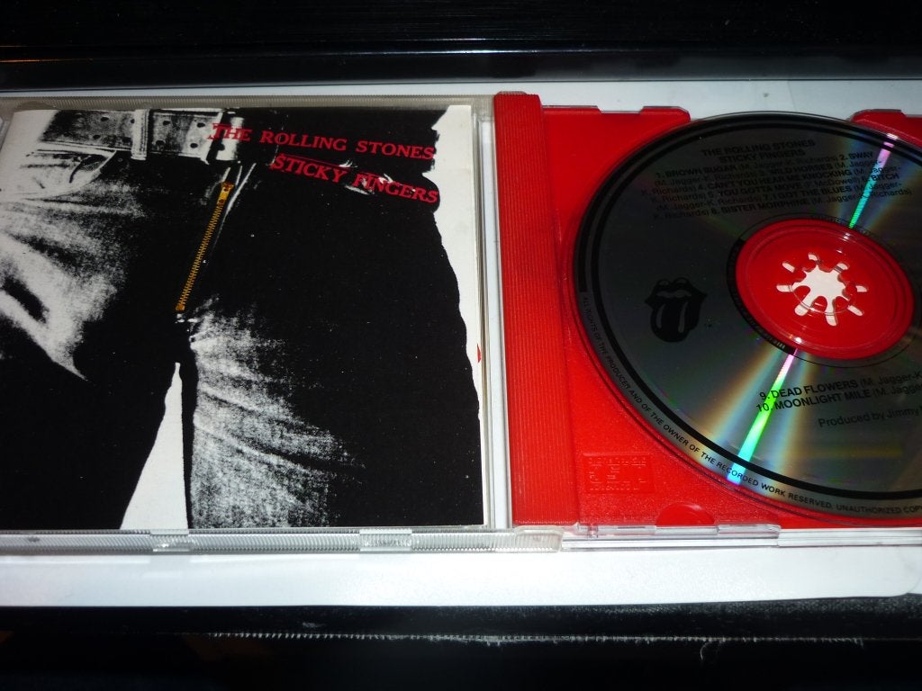 The Rolling Stones - Sticky Fingers CD (1971), Gebruikt, Verzenden, Classic Rock, Inclusief doosje