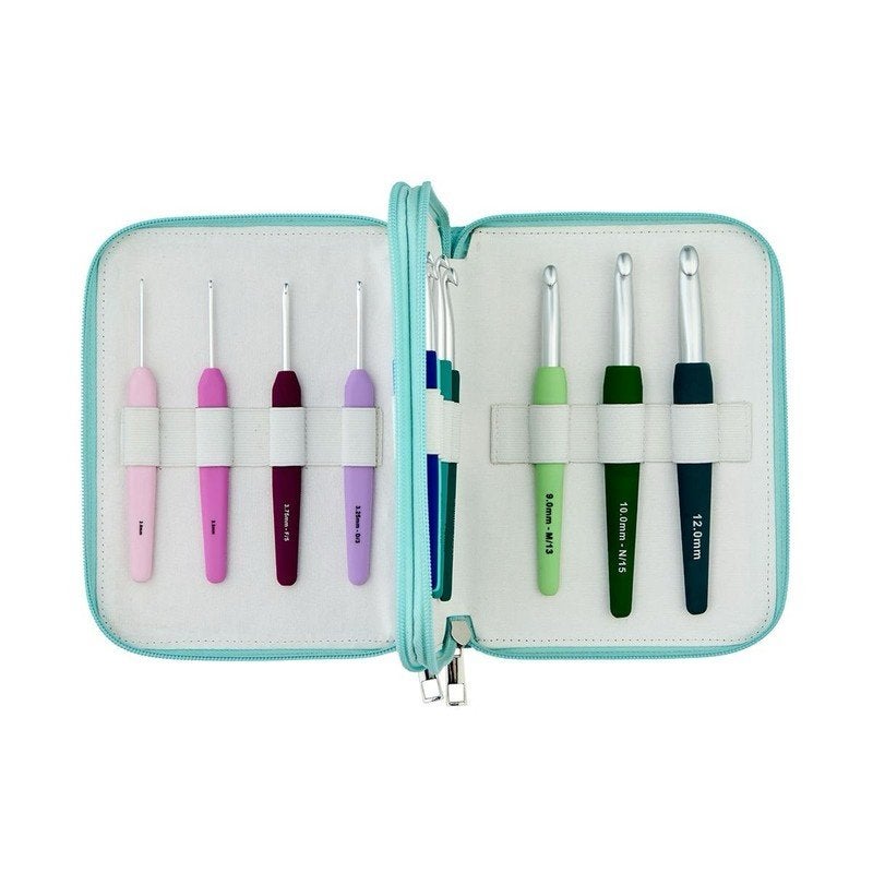 Knitpro Waves Grande haaknaalden set, Hobby en Vrije tijd, Breien en Haken, Ophalen of Verzenden, Nieuw, Haken, Wol of Garen