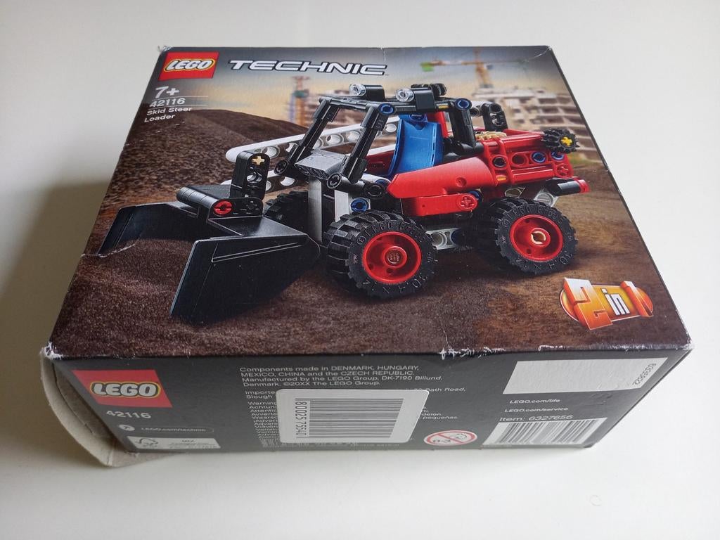 Lego Technic 42116 Skid Steer Loader, Compleet, Lego, Ophalen of Verzenden, Zo goed als nieuw