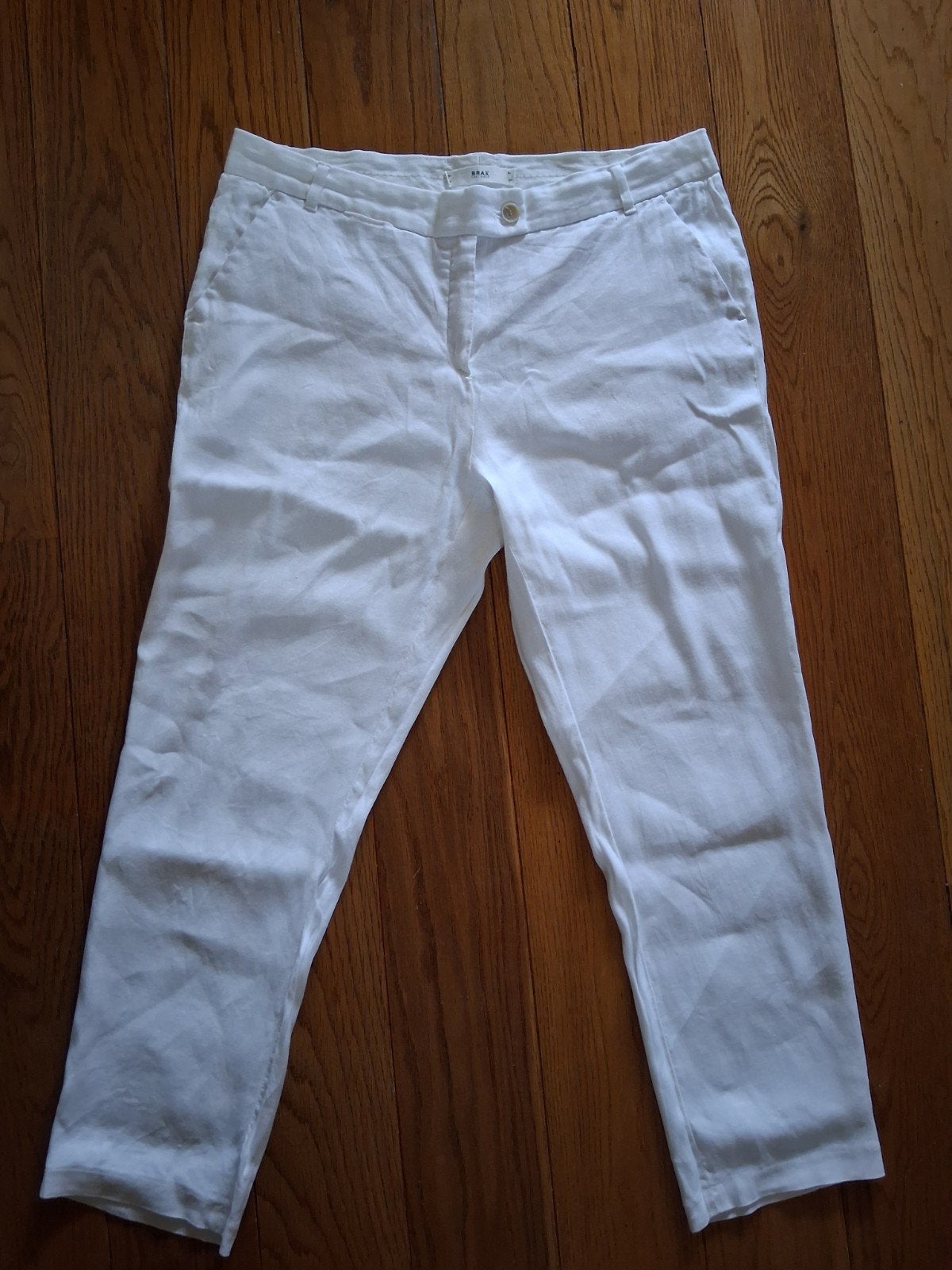 Brax witte zomerbroek/pantalon, maat 44, als nieuw, Wit, Maat 42/44 (L), Zo goed als nieuw, BRAX