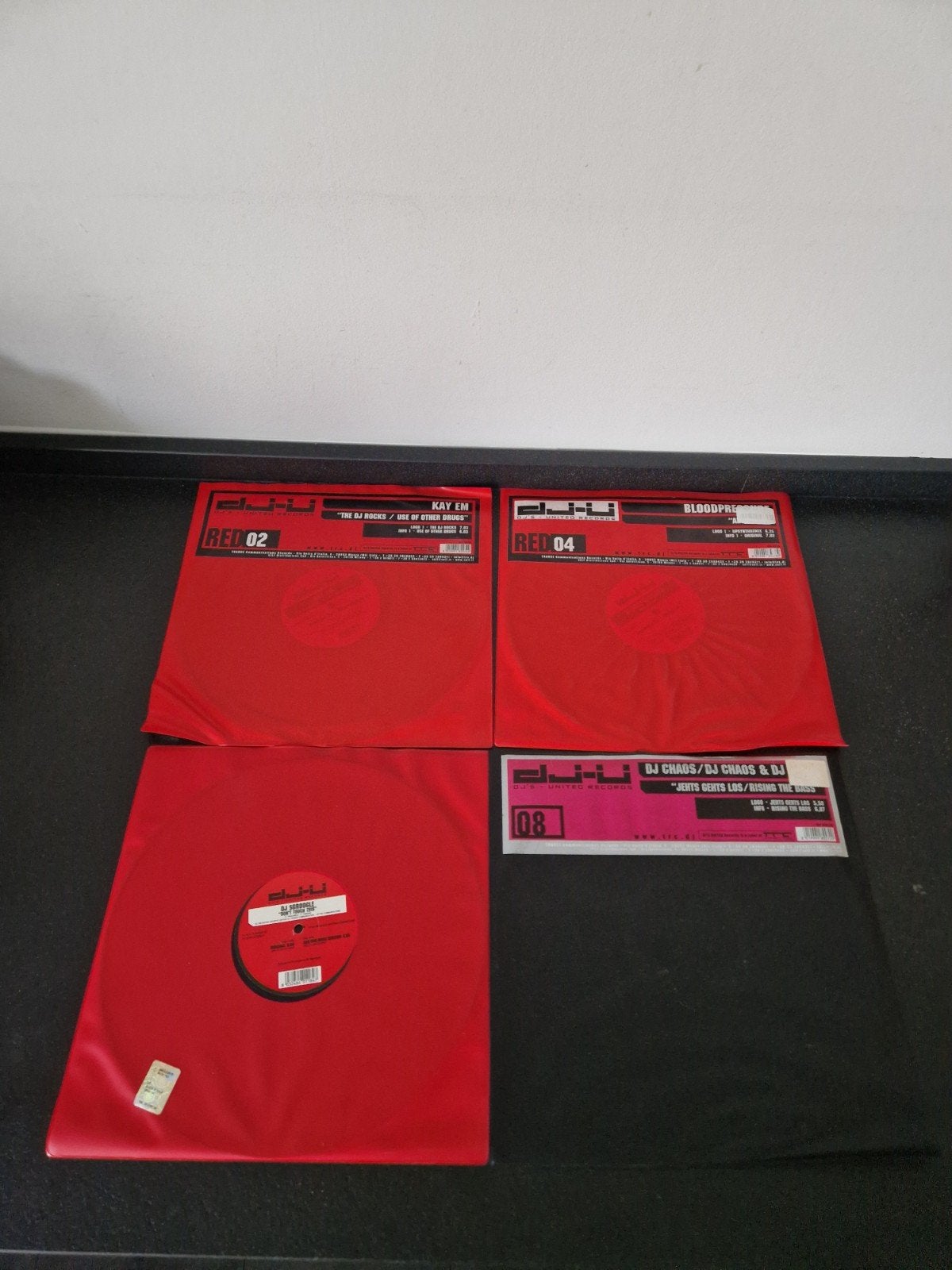 DJU Hardstyle Millenium vinyl. Collect LP Hardcore gabber, Ophalen of Verzenden, Zo goed als nieuw