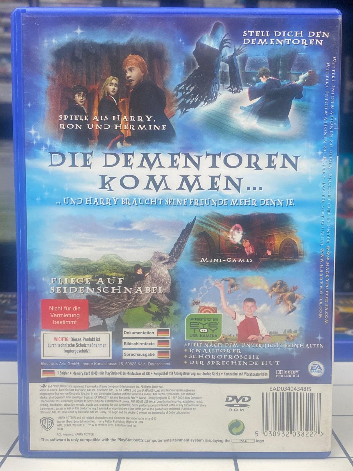 Harry Potter and the Prisoner of Azkaban - PS2 PlayStation 2, Avontuur en Actie, Info@eagames.com, 1 speler, Ophalen of Verzenden