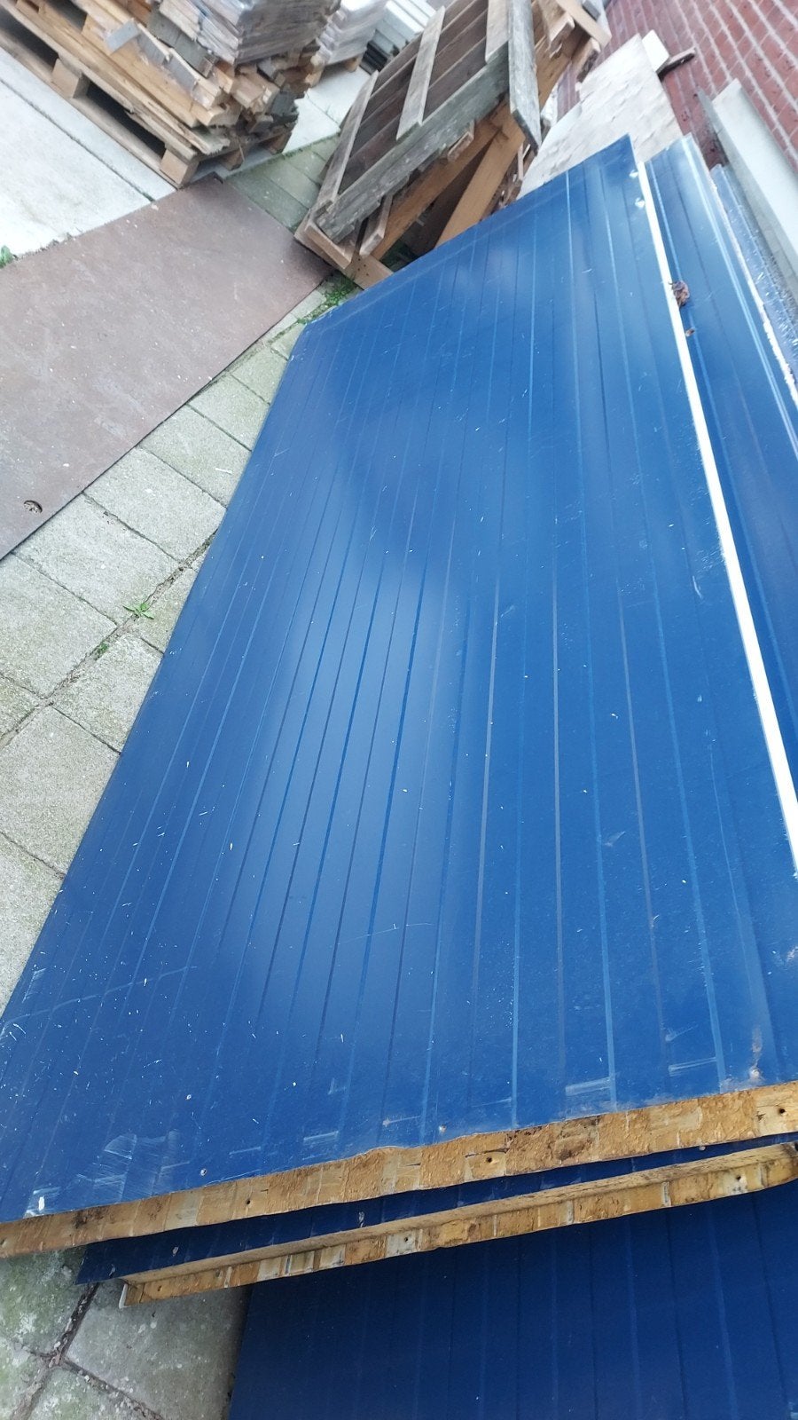 sandwichpanelen gebruikt, Ophalen, Gebruikt