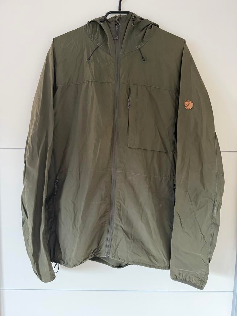 Fjällräven Heren Jas Maat L - Groen Outdoor Jack, Ophalen, Zo goed als nieuw, Maat 52/54 (L), Groen