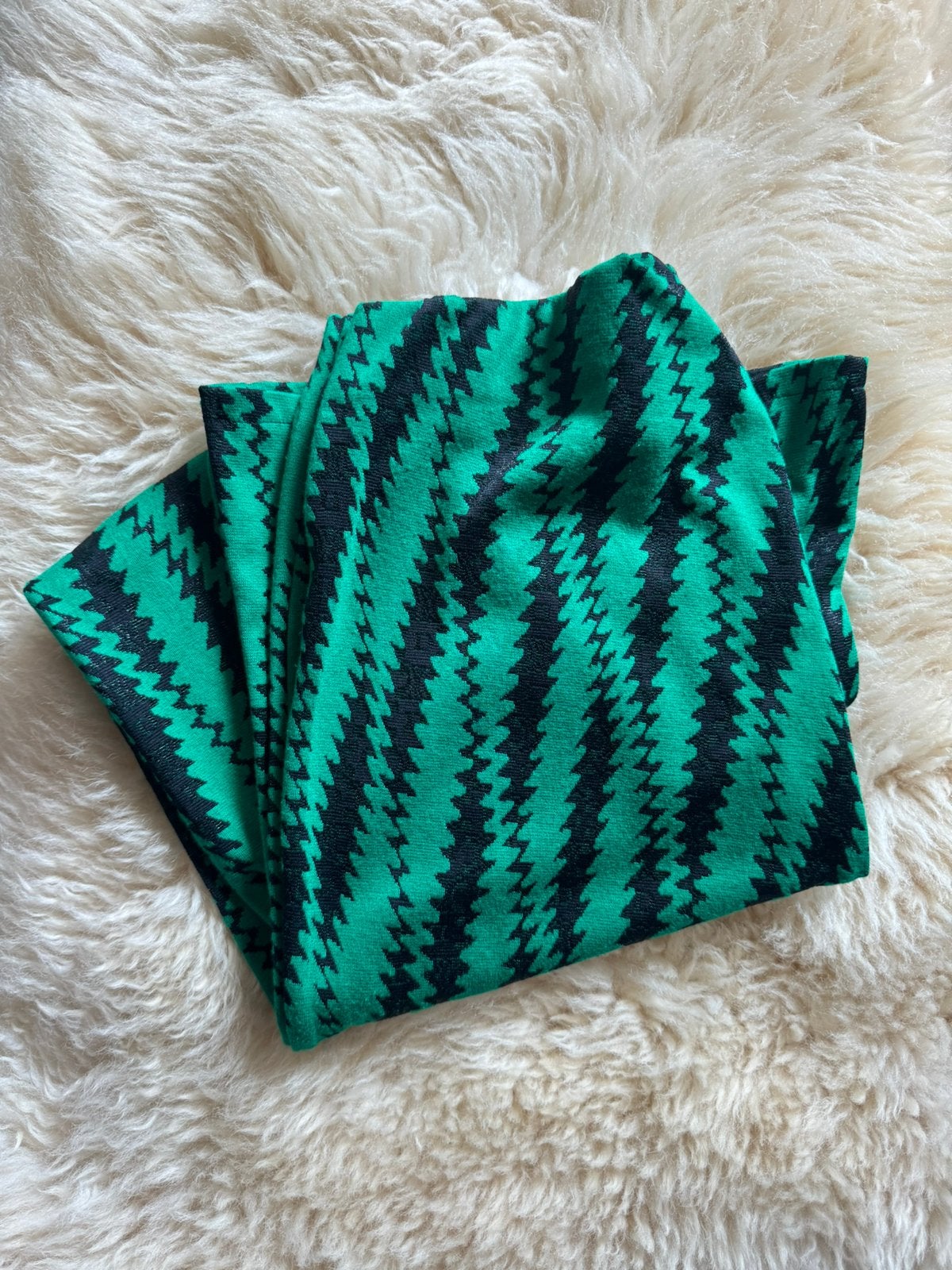 Broek wijde pijpen maat M groen, Maat 38/40 (M), Ophalen of Verzenden, Lang, Gedragen