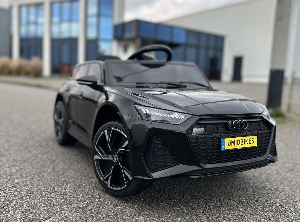 Audi RS6 12v roze Afstandsbediening - Bluetooth - Leder, Ophalen of Verzenden, Nieuw