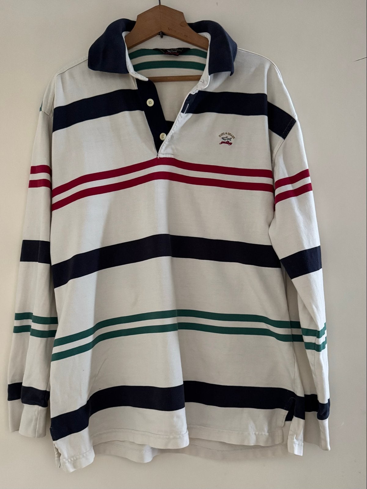 Paul & Shark Yachting Rugby Shirt - Maat L, Ophalen of Verzenden, Gedragen, Maat 52/54 (L), Meerkleurig