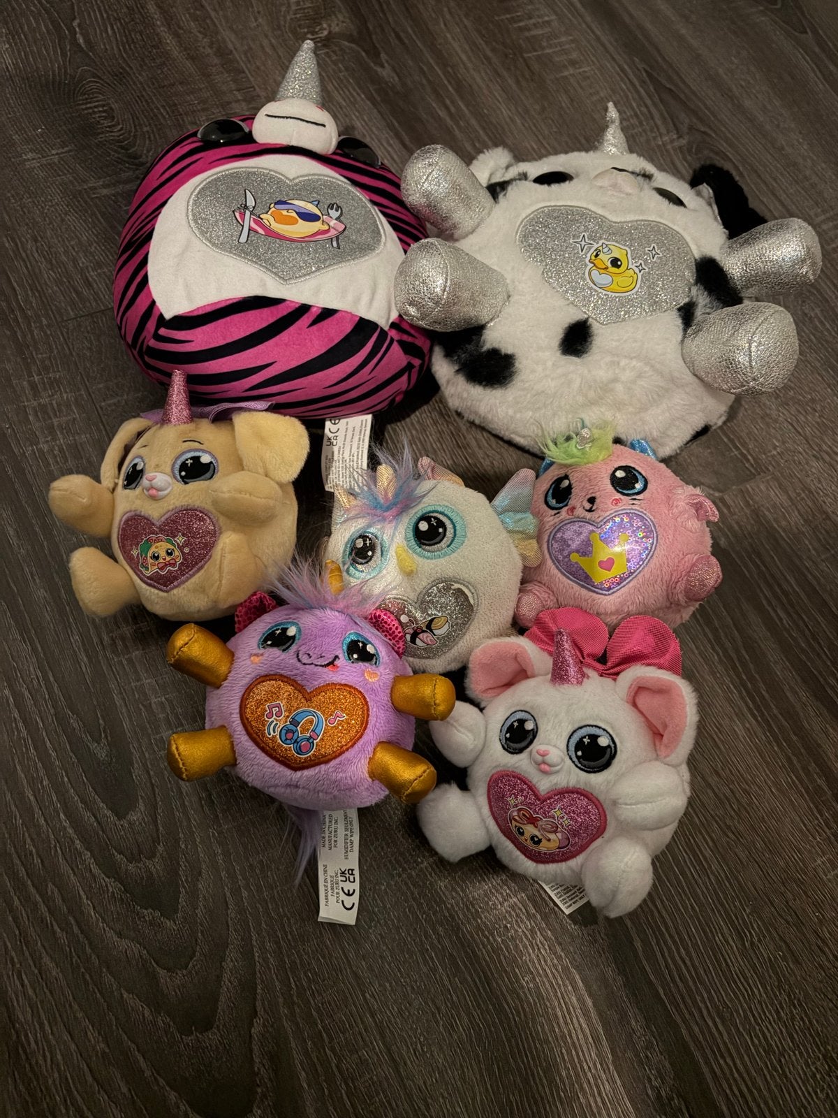 Zuru Rainbocorns knuffels - Diverse figuren, Gebruikt, Ophalen of Verzenden, Middelgroot (20 tot 80 cm), Meerkleurig