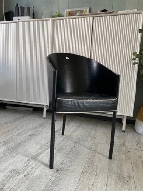 Designstoel - Driade Costes zwart, Gebruikt, Eén, Ophalen, Hout