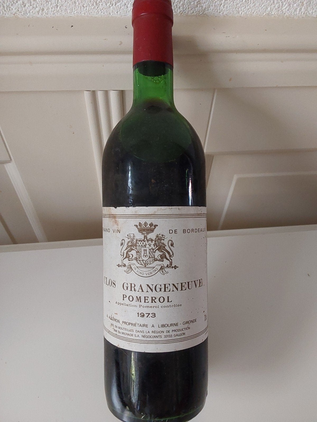 Mooie Pomerol 1973, Ophalen, Zo goed als nieuw, Frankrijk, Overige typen