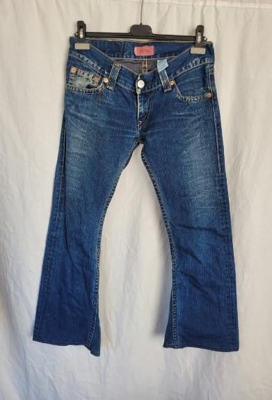 Stoere spijkerbroek mt M merk Levi Straus, Blauw, ., Ophalen of Verzenden, W30 - W32 (confectie 38/40)