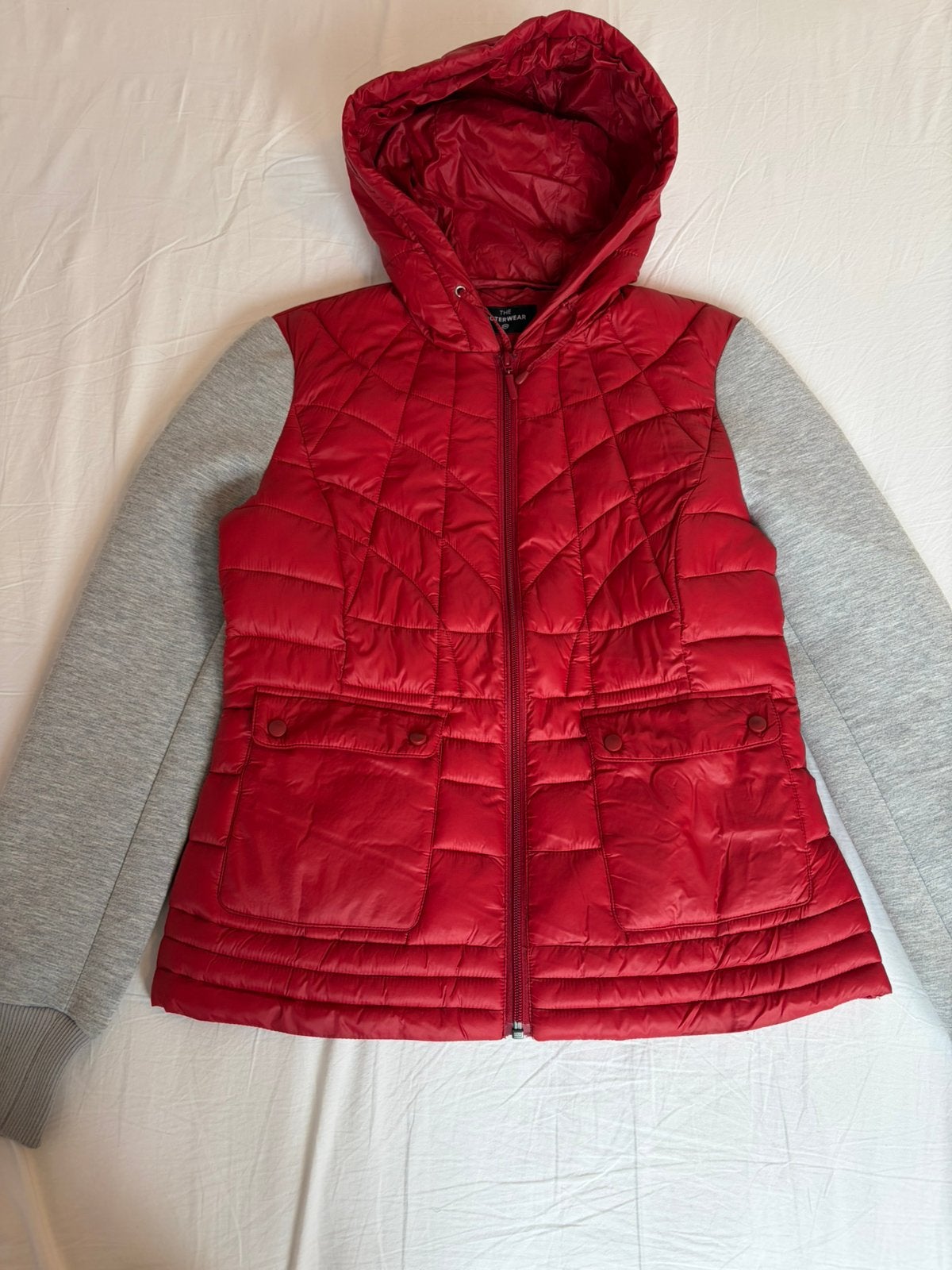 The outerwear c&a tussendoor jas, Ophalen of Verzenden, Gedragen, Maat 36 (S), Rood