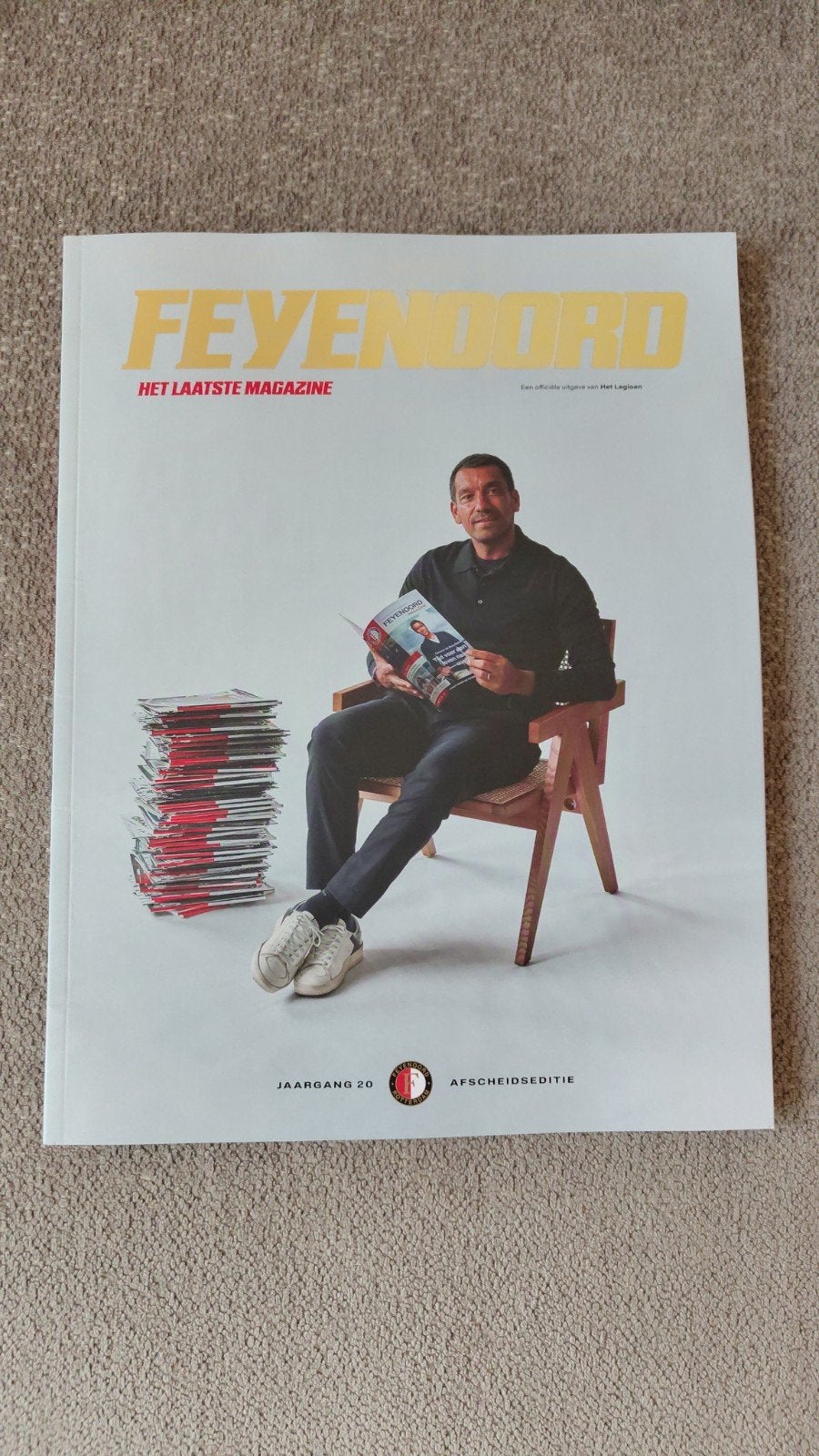 Feyenoord Het Laatste Magazine Jaargang 20 Afscheidseditie, Boeken, Ophalen of Verzenden, Nieuw, Sport en Vrije tijd