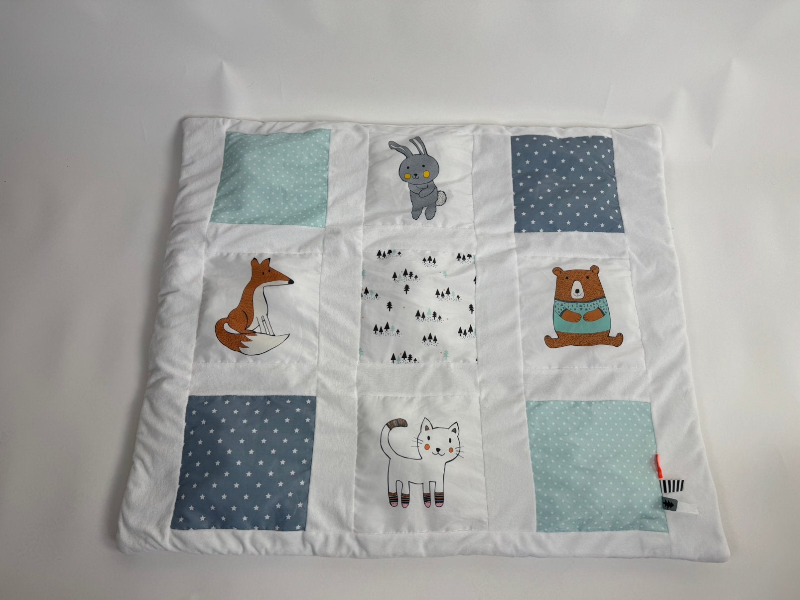 HEMA baby boxkleed / speelkleed dieren – ca. 100 × 84 cm, Ophalen of Verzenden, Gebruikt