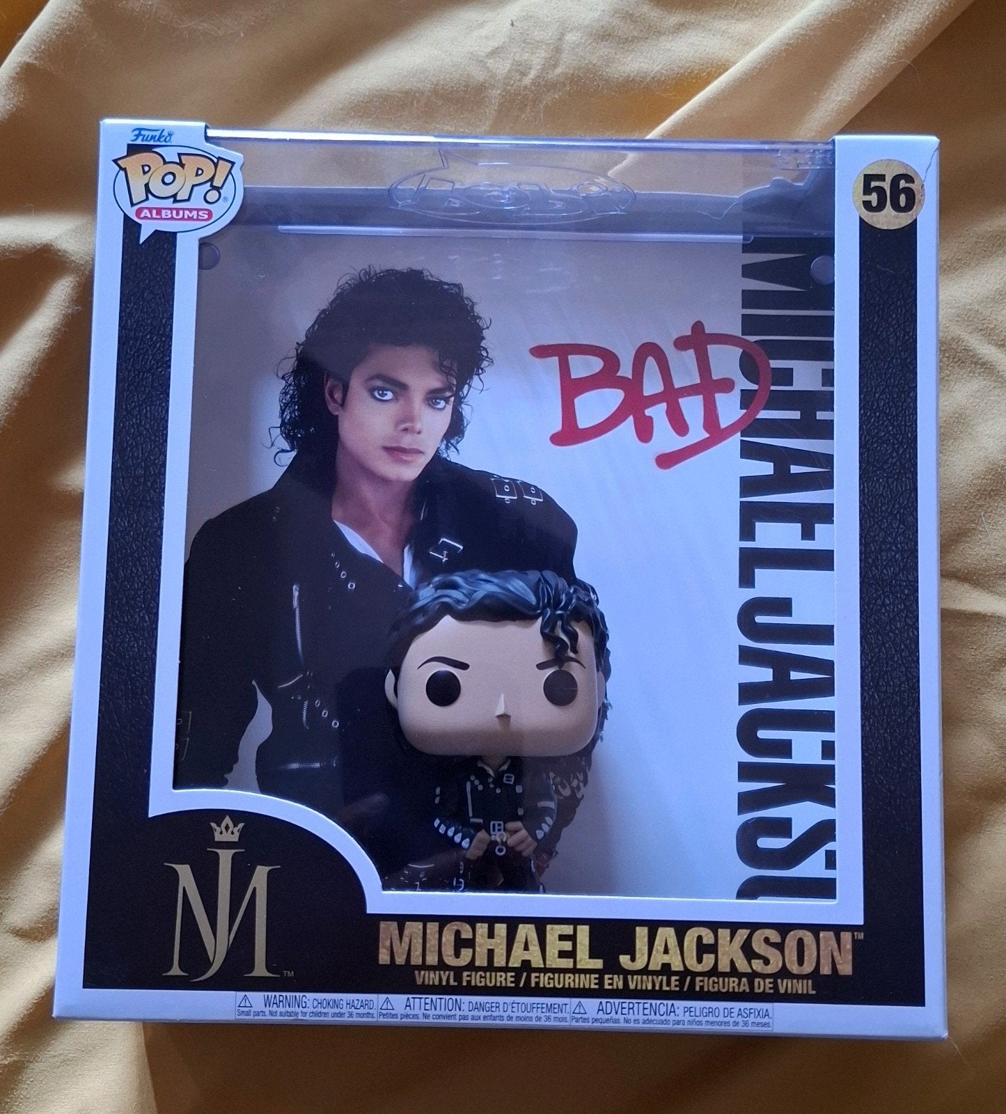 Funko Pop, Funko Albums, Michael Jackson Bad nr.56, Ophalen of Verzenden, Zo goed als nieuw