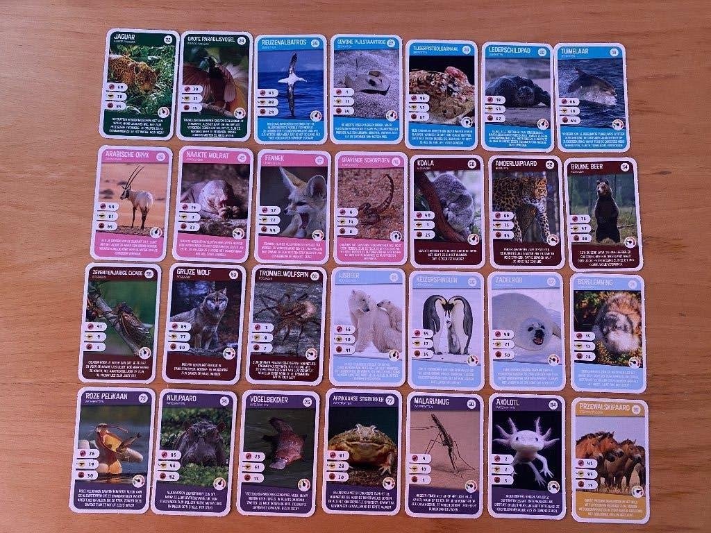 Dierenkaarten / Plaatjes - Diverse soorten, Ophalen of Verzenden, Gebruikt, Meerdere plaatjes