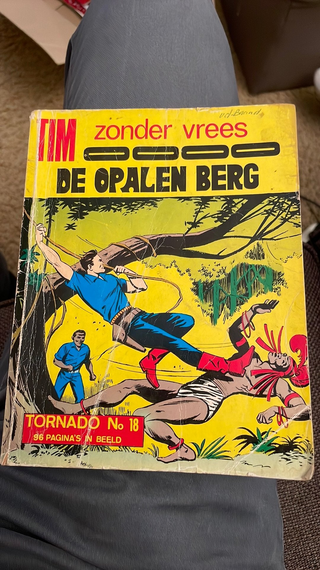Tim zonder vrees - De Opalen Berg, Boeken, Eén comic, Ophalen, Zo goed als nieuw, Europa