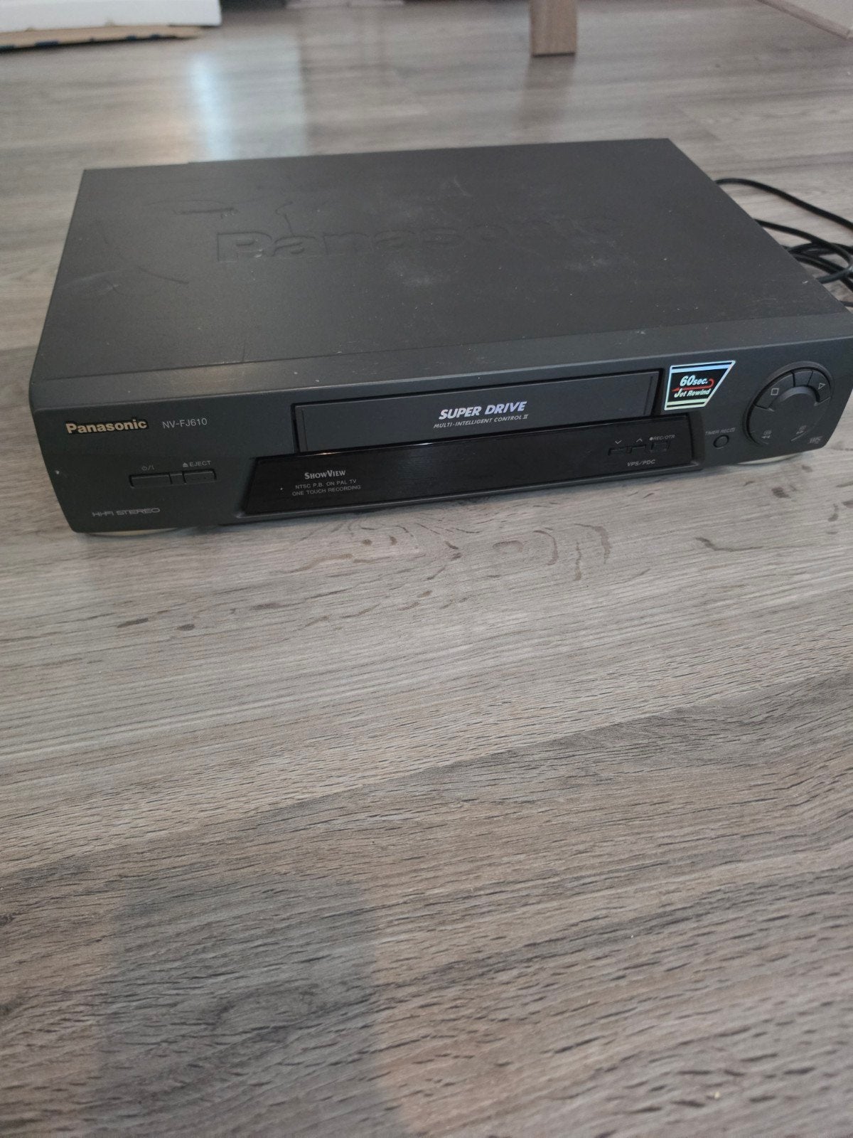 Panasonic NV-FJ619 Super Drive VHS-speler videoband recorder, Ophalen of Verzenden