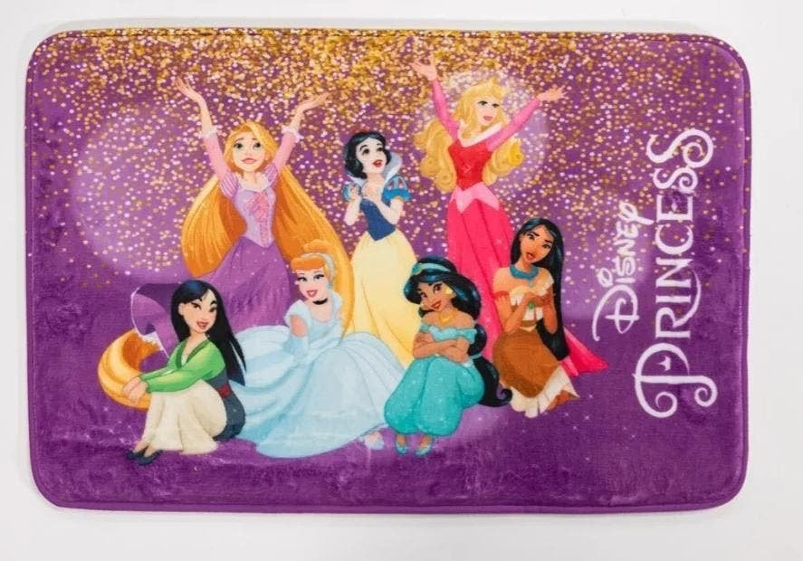 Disney Princess foam Badmat / Vloerkleed Kinderkamer, Nieuw, Ophalen of Verzenden, Nvt, Nvt